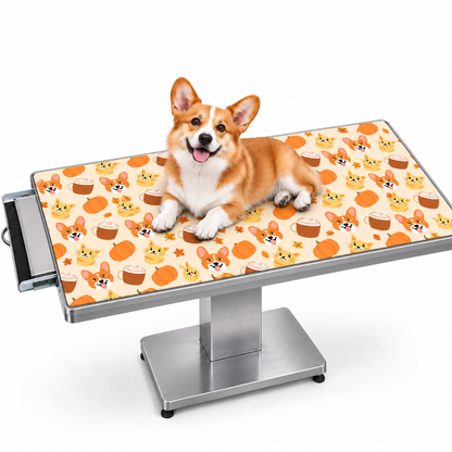 Stable-Table Mat | Fall Designs | Veterinary Nonslip Exam Table Mat