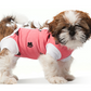 ecollar alternative recovery gown pets dog pink