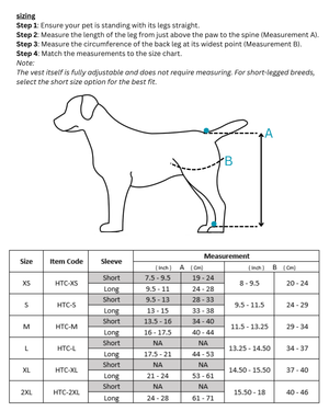 VetMedWear Hip & Thigh Recovery Sleeve with Accesory Vest