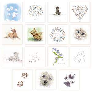 Veterinary sympathy cards